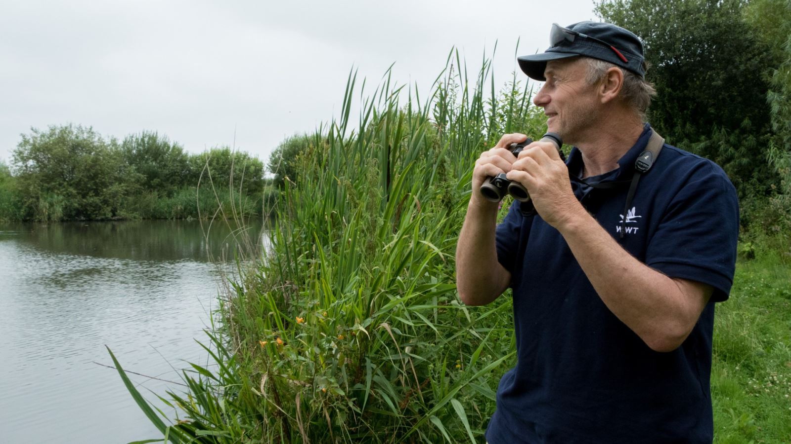 Dave Paynter at Slimbridge Wetland Centre